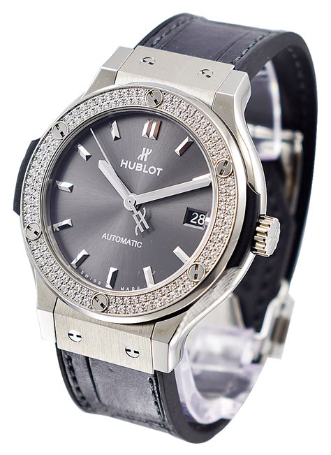 hublot fusion diamond bezel|Hublot Classic Fusion Automatic 38mm Titanium original .